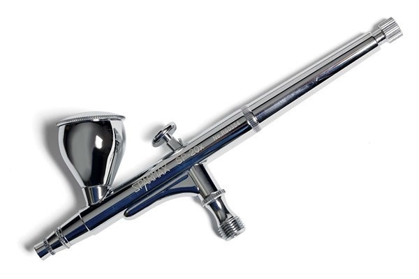Airbrush, SP-20X, 0,2 mm tyngdekraftsmating 7cc i gruppen SPORT, FRITID & HOBBY / Hobby / Airbrush / Sprøytepistoler hos TP E-commerce Nordic AB (A09698)
