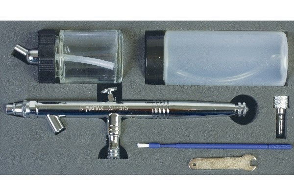 Airbrush SP-575, 0,5 mm bunnmating 22 & 80cc i gruppen SPORT, FRITID & HOBBY / Hobby / Airbrush / Sprøytepistoler hos TP E-commerce Nordic AB (A09704)