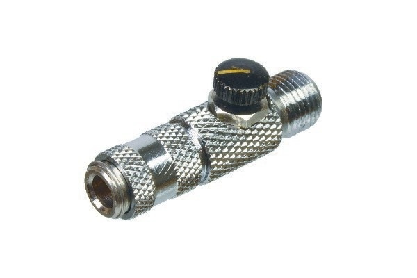 Hurtigkobling med regulator, hunn, 1/8 i gruppen SPORT, FRITID & HOBBY / Hobby / Airbrush / Adaptere hos TP E-commerce Nordic AB (A09722)
