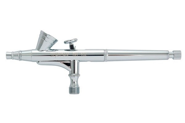 Airbrush DH-102, 0,25 mm 2cc kopp, forhåndsinnstilt fargeflyt i gruppen SPORT, FRITID & HOBBY / Hobby / Airbrush / Sprøytepistoler hos TP E-commerce Nordic AB (A09794)