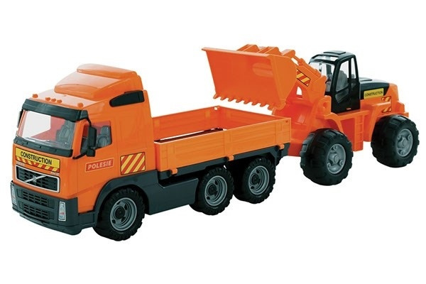 Volvo lastebil med dumper 865x225x325 mm i gruppen LEKER, BARN OG BABY / Leker / Lekebiler hos TP E-commerce Nordic AB (A10051)