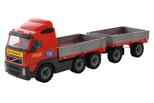 Volvo lastebil med ekstra lastbærer 775x190x250 mm i gruppen LEKER, BARN OG BABY / Leker / Lekebiler hos TP E-commerce Nordic AB (A10059)