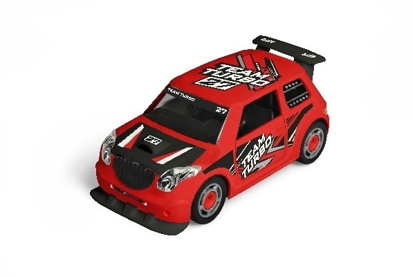1:20 JUNIOR KIT Pull Back Rallye-bil, rød i gruppen LEKER, BARN OG BABY / Leker / Lekebiler hos TP E-commerce Nordic AB (A10096)