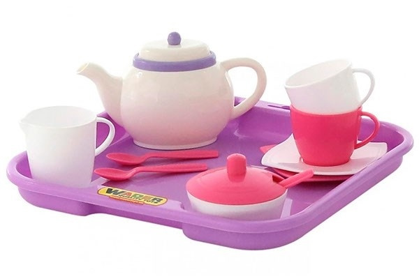 Tesett for 2 personer, 13 deler i gruppen LEKER, BARN OG BABY / Leker / Lite hjem & rollespill hos TP E-commerce Nordic AB (A10108)