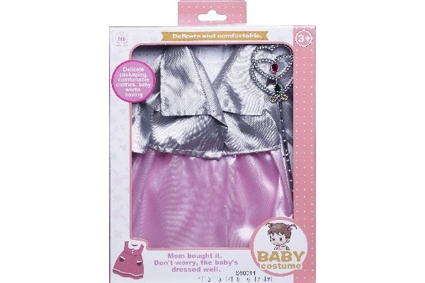 MILLER BKjole med jakke og fe-stav til aby-dukker i gruppen LEKER, BARN OG BABY / Leker / Dukker & tilbehør hos TP E-commerce Nordic AB (A10130)