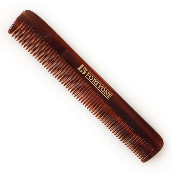 1541 London Lommehårkam (fine tenner) i gruppen HELSE OG SKJØNNHET / Hår & styling / Barbering og trimming / Skjeggkammer og barberkoster hos TP E-commerce Nordic AB (A10183)