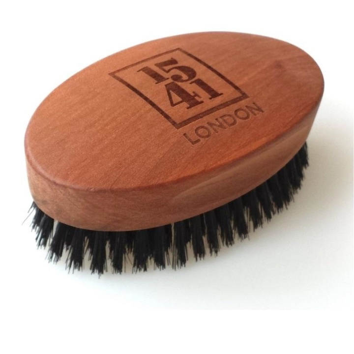 1541 London Pure Bristle Military Brush i gruppen HELSE OG SKJØNNHET / Hår & styling / Barbering og trimming / Skjeggkammer og barberkoster hos TP E-commerce Nordic AB (A10188)