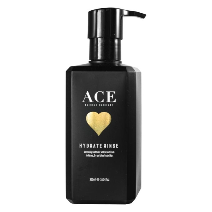 Ace Natural Haircare Hydrate Rinse 300 ml i gruppen HELSE OG SKJØNNHET / Hår & styling / Hårpleie / Balsam hos TP E-commerce Nordic AB (A10197)