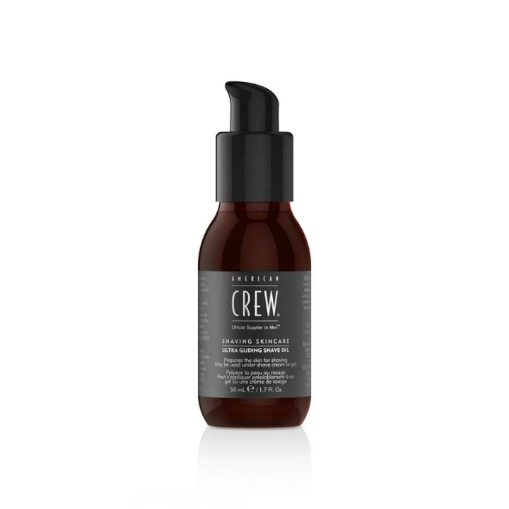 American Crew Shaving Skincare Ultra Gliding Shave Oil 50 ml i gruppen HELSE OG SKJØNNHET / Hår & styling / Skjeggpleie / Skjeggolje hos TP E-commerce Nordic AB (A10234)