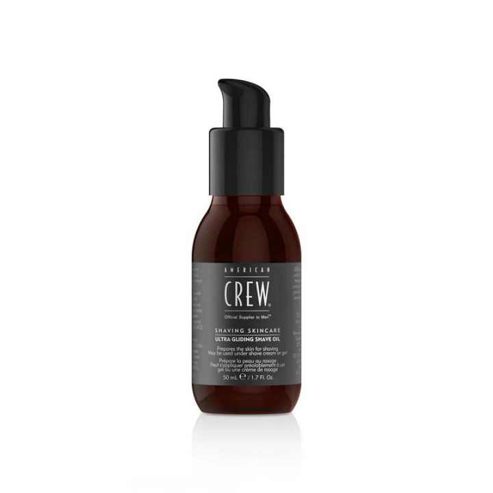 American Crew Shaving Skincare Ultra Gliding Shave Oil 50ml i gruppen HELSE OG SKJØNNHET / Hår & styling / Skjeggpleie / Skjeggolje hos TP E-commerce Nordic AB (A10234)