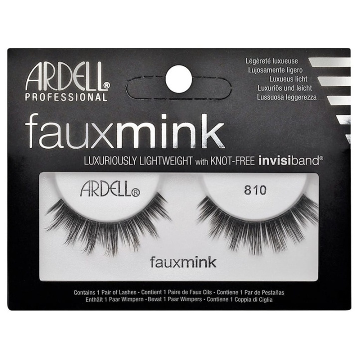 Ardell Faux Mink 810 i gruppen HELSE OG SKJØNNHET / Makeup / Øyne og øyebryn / Løsvipper hos TP E-commerce Nordic AB (A10265)