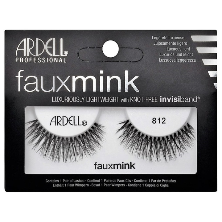 Ardell Faux Mink 812 i gruppen HELSE OG SKJØNNHET / Makeup / Øyne og øyebryn / Løsvipper hos TP E-commerce Nordic AB (A10266)