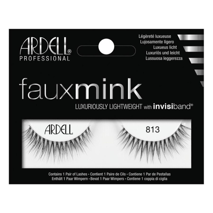 Ardell Faux Mink 813 i gruppen HELSE OG SKJØNNHET / Makeup / Øyne og øyebryn / Løsvipper hos TP E-commerce Nordic AB (A10267)