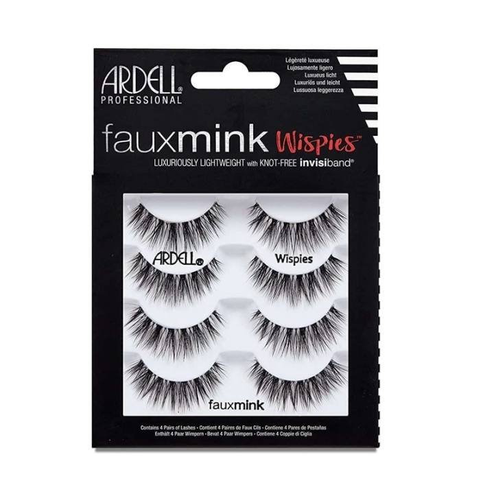 Ardell Faux Mink Wispies Multipack i gruppen HELSE OG SKJØNNHET / Makeup / Øyne og øyebryn / Løsvipper hos TP E-commerce Nordic AB (A10274)