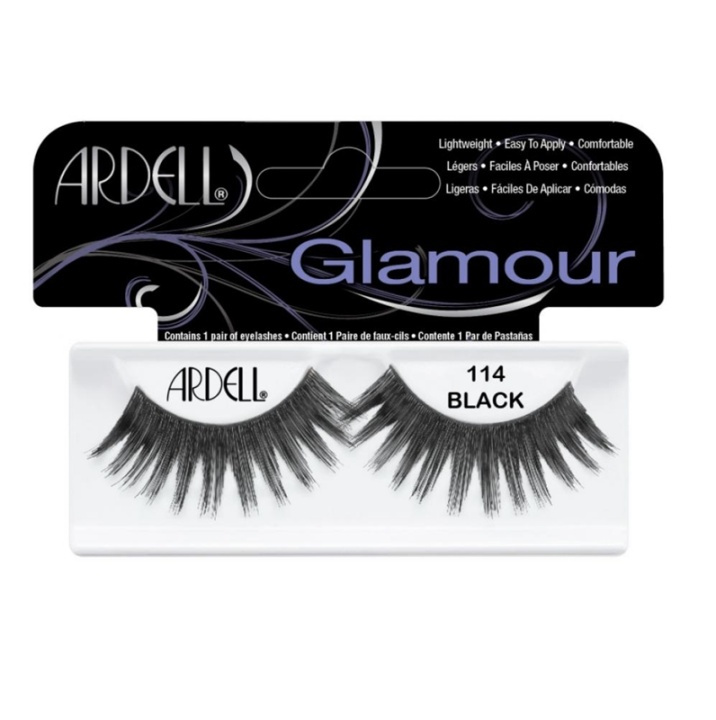 Ardell Glamour Lashes 114 Black i gruppen HELSE OG SKJØNNHET / Makeup / Øyne og øyebryn / Løsvipper hos TP E-commerce Nordic AB (A10282)