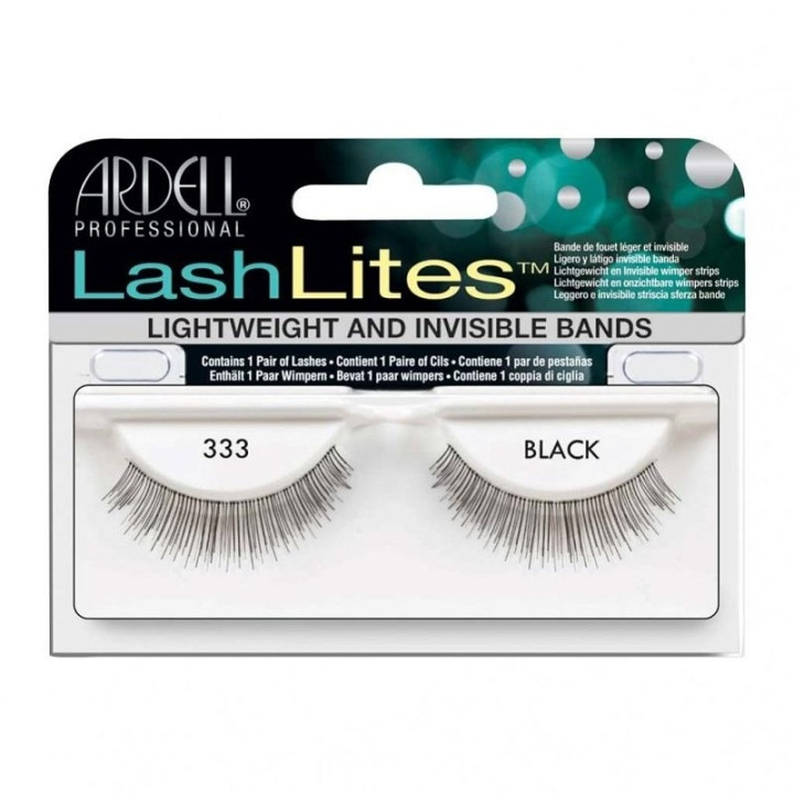 Ardell Lash Lites 333 Black i gruppen HELSE OG SKJØNNHET / Makeup / Øyne og øyebryn / Løsvipper hos TP E-commerce Nordic AB (A10295)