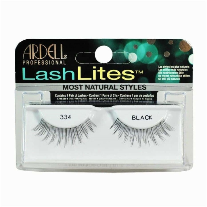 Ardell Lash Lites 334 Black i gruppen HELSE OG SKJØNNHET / Makeup / Øyne og øyebryn / Løsvipper hos TP E-commerce Nordic AB (A10296)