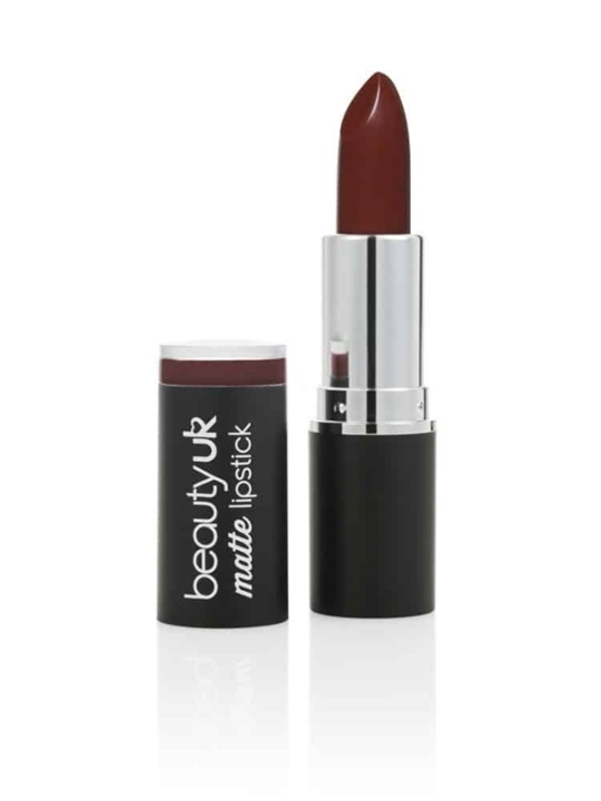 Beauty UK Matte Lipstick no.19 - Temptress i gruppen HELSE OG SKJØNNHET / Makeup / Lepper / Leppestift hos TP E-commerce Nordic AB (A10398)