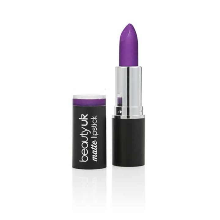 Beauty UK Matte Lipstick no.21 - Mystical i gruppen HELSE OG SKJØNNHET / Makeup / Lepper / Leppestift hos TP E-commerce Nordic AB (A10399)