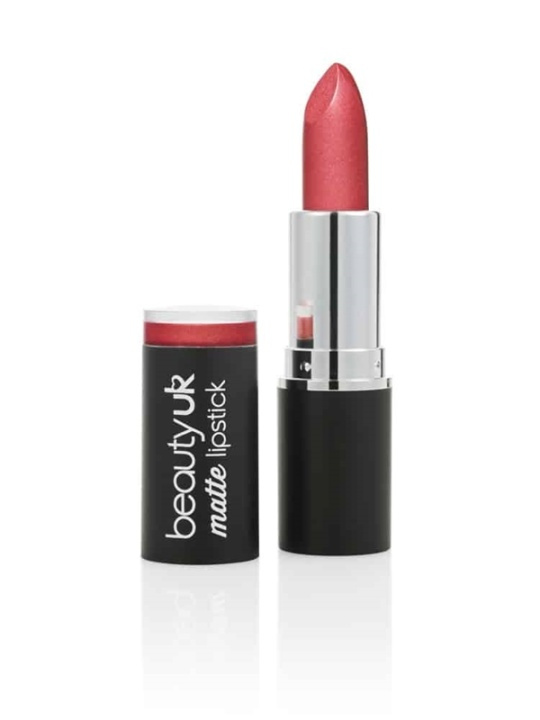 Beauty UK Matte Lipstick no.22 - Daredevil i gruppen HELSE OG SKJØNNHET / Makeup / Lepper / Leppestift hos TP E-commerce Nordic AB (A10400)
