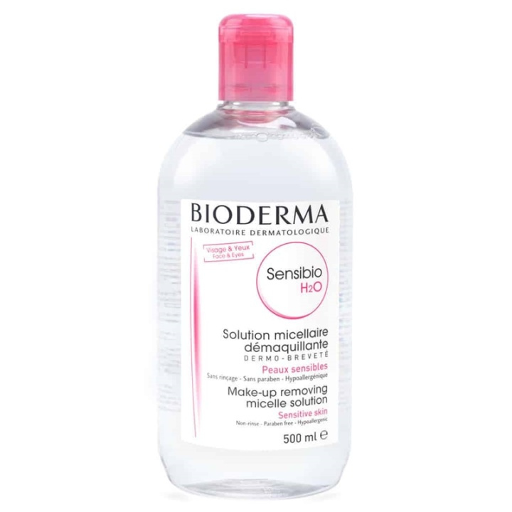 Bioderma Sensibio H2O Micelle Solution 500 ml i gruppen HELSE OG SKJØNNHET / Hudpleie / Ansikt / Rengjøring hos TP E-commerce Nordic AB (A10488)