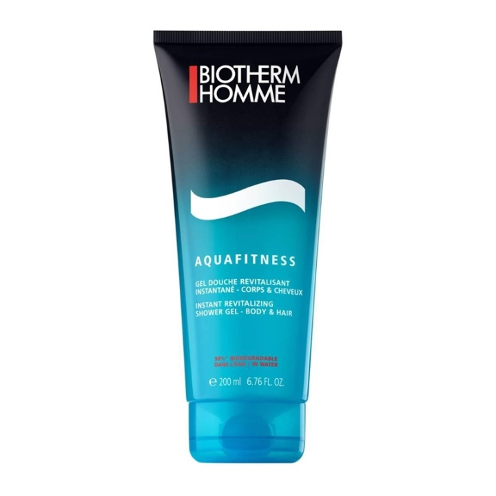 Biotherm Homme Aquafitness Shower Gel 200ml i gruppen HELSE OG SKJØNNHET / Hudpleie / Kroppspleie / Bad- og dusjkrem hos TP E-commerce Nordic AB (A10496)