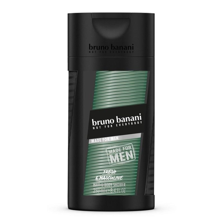 Bruno Banani Made for Men Shower Gel 250ml i gruppen HELSE OG SKJØNNHET / Hudpleie / Kroppspleie / Bad- og dusjkrem hos TP E-commerce Nordic AB (A10536)