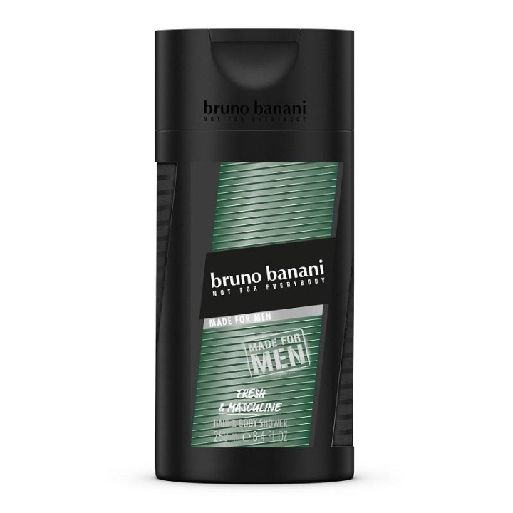 Bruno Banani Made for Men Shower Gel 250 ml i gruppen HELSE OG SKJØNNHET / Hudpleie / Kroppspleie / Bad- og dusjkrem hos TP E-commerce Nordic AB (A10536)