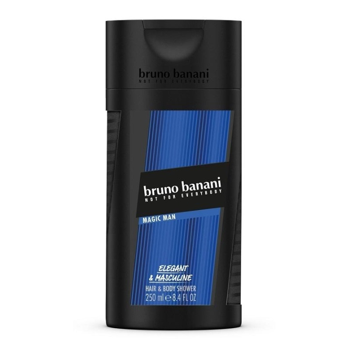 Bruno Banani Magic Man Shower Gel 250 ml i gruppen HELSE OG SKJØNNHET / Hudpleie / Kroppspleie / Bad- og dusjkrem hos TP E-commerce Nordic AB (A10537)