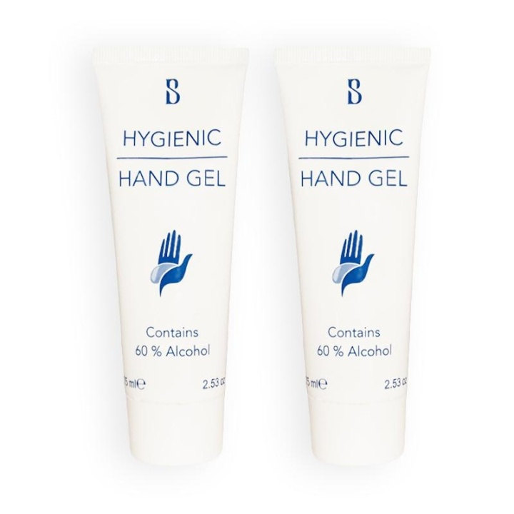 2-pack Brilliant Smile Hygienic Hand Gel With Alcohol 75ml i gruppen HELSE OG SKJØNNHET / Helsepleie / Hånddesinfeksjon hos TP E-commerce Nordic AB (A10671)