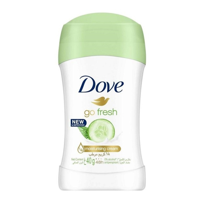 Dove Deostick - Agurk og grønn te 40ml i gruppen HELSE OG SKJØNNHET / Duft og parfyme / Deodorant / Deo for henne hos TP E-commerce Nordic AB (A10784)