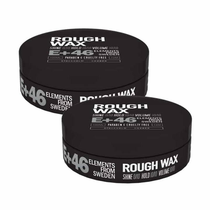 E+46 2-pk E+46 Rough Wax 100 ml i gruppen HELSE OG SKJØNNHET / Hår & styling / Hårstyling / Hårvoks hos TP E-commerce Nordic AB (A10799)