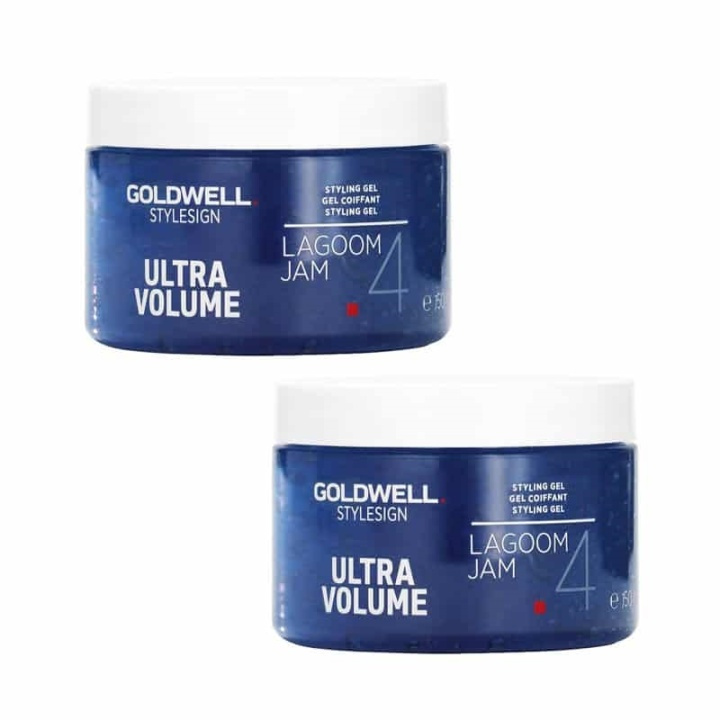 2-pack Goldwell Lagoom Jam Volume Gel 150ml i gruppen HELSE OG SKJØNNHET / Hår & styling / Hårstyling / Gele/gelespray hos TP E-commerce Nordic AB (A10933)