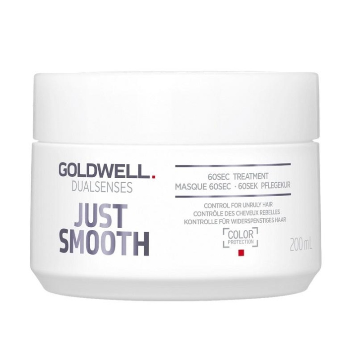 Goldwell Dualsenses Just Smooth 60 sec Treatment Mask 200 ml i gruppen HELSE OG SKJØNNHET / Hår & styling / Hårpleie / Hårmaske hos TP E-commerce Nordic AB (A10941)