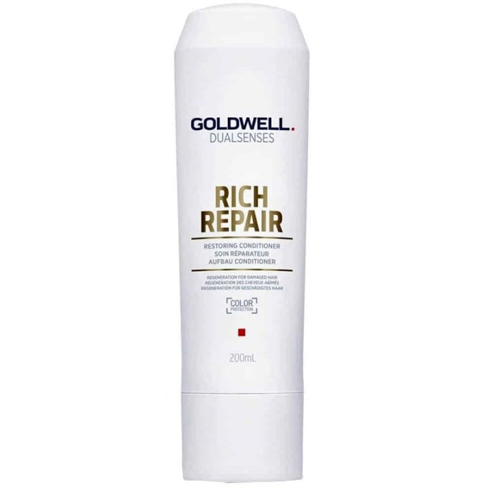 Goldwell Dualsenses Rich Repair Restoring Conditioner 200ml i gruppen HELSE OG SKJØNNHET / Hår & styling / Hårpleie / Balsam hos TP E-commerce Nordic AB (A10945)