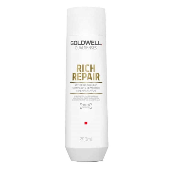 Goldwell Dualsenses Rich Repair Restoring Shampoo 250 ml i gruppen HELSE OG SKJØNNHET / Hår & styling / Hårpleie / Sjampo hos TP E-commerce Nordic AB (A10946)