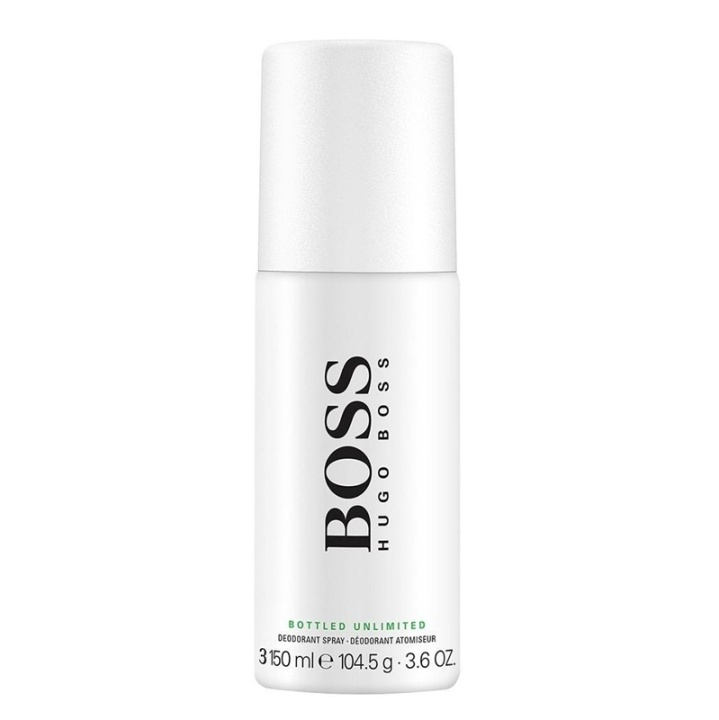 Hugo Boss Bottled Unlimited Deo Spray 150 ml i gruppen HELSE OG SKJØNNHET / Duft og parfyme / Deodorant / Deo for han hos TP E-commerce Nordic AB (A10999)