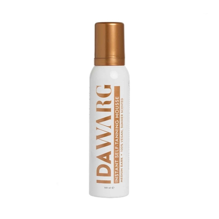 Ida Warg Instant Self-Tanning Mousse Medium-Dark 150ml i gruppen HELSE OG SKJØNNHET / Hudpleie / Soling / Brun uten sol hos TP E-commerce Nordic AB (A11035)