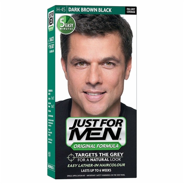 Just for men Original Formula - Mørkebrun H45 i gruppen HELSE OG SKJØNNHET / Hår & styling / Skjeggpleie / Skjeggfarge hos TP E-commerce Nordic AB (A11118)
