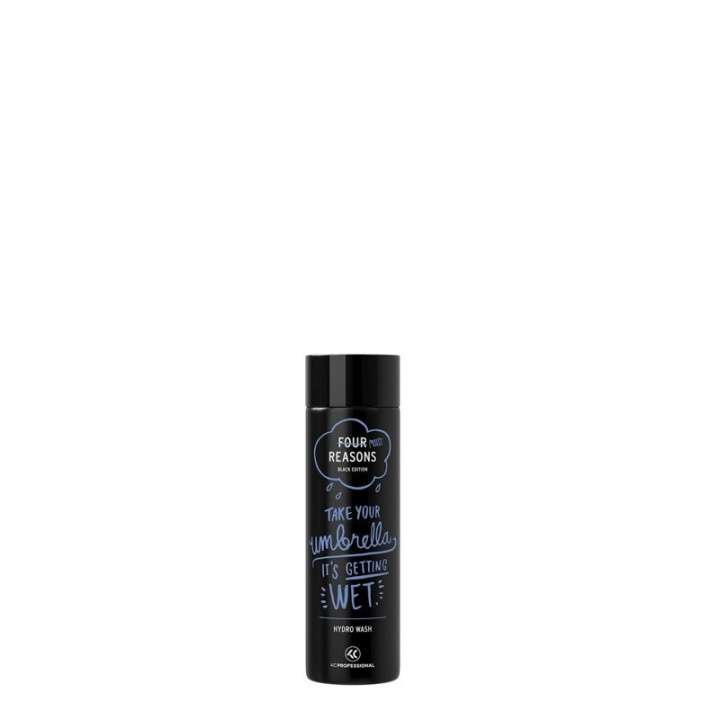 KC Professional Four Reasons Black Edition Hydro Wash Shampoo 100ml i gruppen HELSE OG SKJØNNHET / Hår & styling / Hårpleie / Sjampo hos TP E-commerce Nordic AB (A11143)