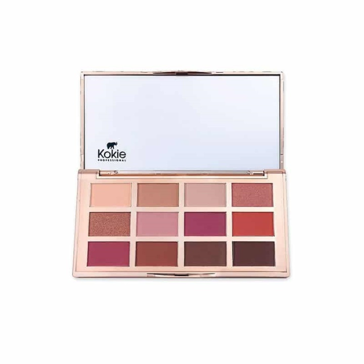 Kokie Cosmetics Kokie Artist Eyeshadow Palette - Peachy Queen i gruppen HELSE OG SKJØNNHET / Makeup / Øyne og øyebryn / Øyeskygger hos TP E-commerce Nordic AB (A11154)