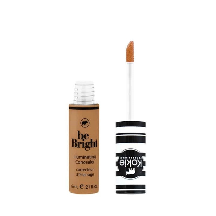 Kokie Be Bright Illuminating Concealer - Deep Tan i gruppen HELSE OG SKJØNNHET / Makeup / Makeup ansikt / Concealer hos TP E-commerce Nordic AB (A11157)