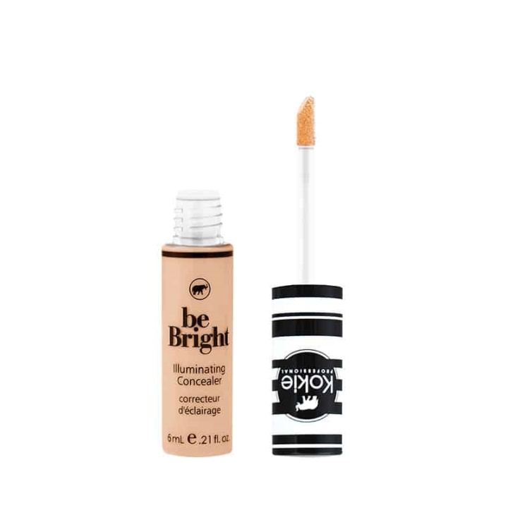 Kokie Cosmetics Kokie Be Bright Illuminating Concealer - Medium Light i gruppen HELSE OG SKJØNNHET / Makeup / Makeup ansikt / Concealer hos TP E-commerce Nordic AB (A11164)