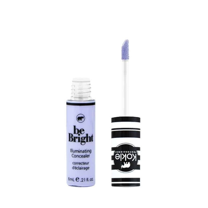 Kokie Be Bright Illuminating Concealer Color Correct - Lavendar i gruppen HELSE OG SKJØNNHET / Makeup / Makeup ansikt / Concealer hos TP E-commerce Nordic AB (A11167)