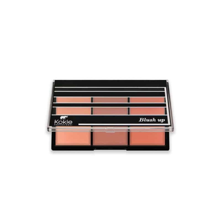 Kokie Blush Up Blush Palette - Blushing i gruppen HELSE OG SKJØNNHET / Makeup / Makeup ansikt / Rouge / Bronzer hos TP E-commerce Nordic AB (A11173)