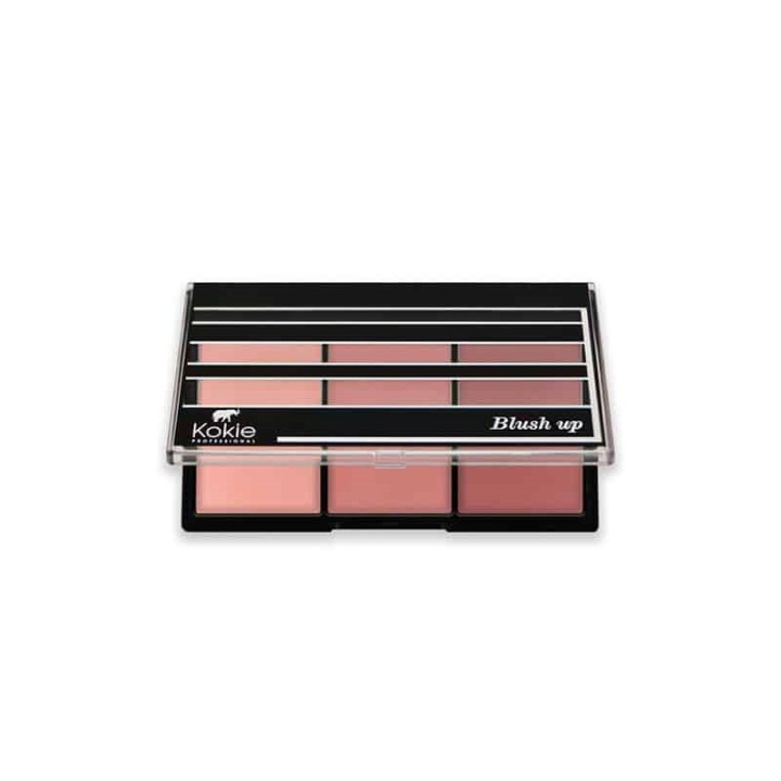 Kokie Blush Up Blush Palette - Demure i gruppen HELSE OG SKJØNNHET / Makeup / Makeup ansikt / Rouge / Bronzer hos TP E-commerce Nordic AB (A11174)