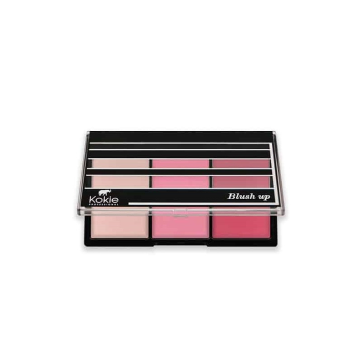 Kokie Blush Up Blush Palette - Pinken i gruppen HELSE OG SKJØNNHET / Makeup / Makeup ansikt / Rouge / Bronzer hos TP E-commerce Nordic AB (A11175)