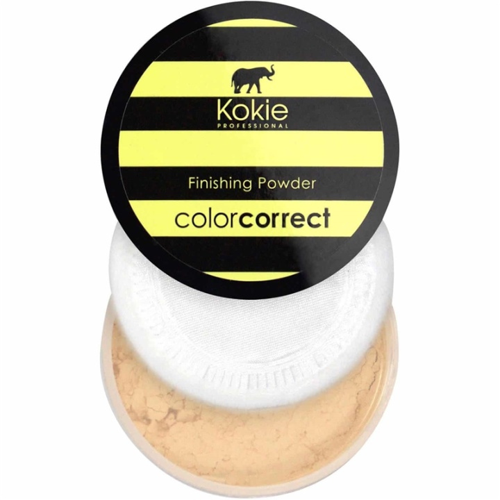 Kokie Color Correct Setting Powder - Yellow Darkness Correction i gruppen HELSE OG SKJØNNHET / Makeup / Makeup ansikt / Pudder hos TP E-commerce Nordic AB (A11189)