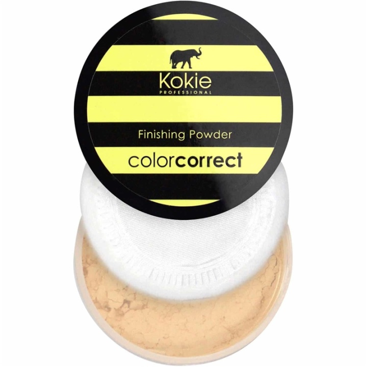 Kokie Cosmetics Kokie Colour Correct Setting Powder - Yellow Darkness Correction i gruppen HELSE OG SKJØNNHET / Makeup / Makeup ansikt / Pudder hos TP E-commerce Nordic AB (A11189)