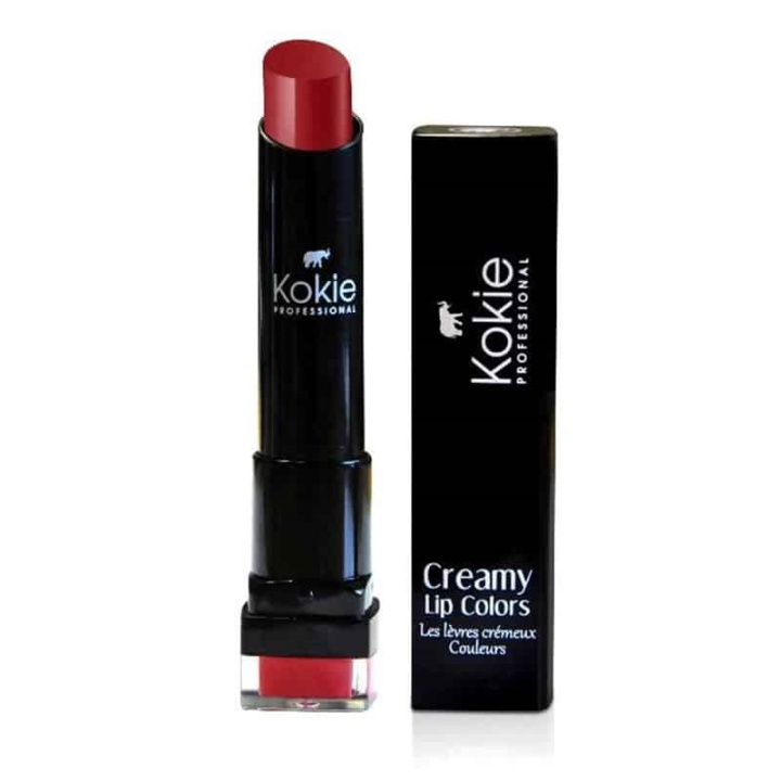 Kokie Creamy Lip Color Lipstick - Kokie Red i gruppen HELSE OG SKJØNNHET / Makeup / Lepper / Leppestift hos TP E-commerce Nordic AB (A11200)
